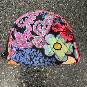 Vera Bradley Black Quilted Pouch